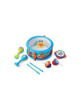 Kids Musical Drum and Percussion Playset  new